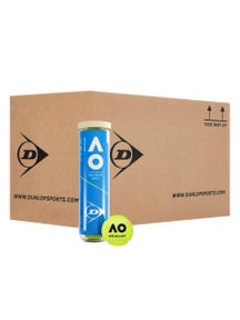 Scatola di tubi da 4 palline Dunlop Australian Open