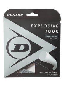 Dunlop Explosive Tour 1.20mm Tennissaite (Silber) - 12m Set