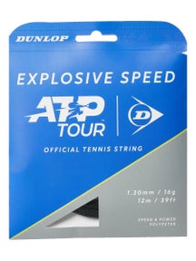 Dunlop Explosive Speed 1.30mm Tennissaite (Schwarz) - 12m Set