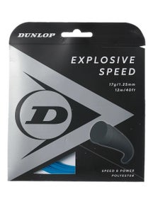 Dunlop Explosive Speed 1.25mm Tennissaite (Blau) - 12m Set