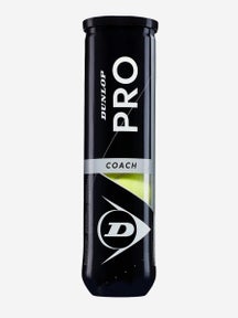 Tubo de 4 pelotas tenis Dunlop Pro Coach Tennis