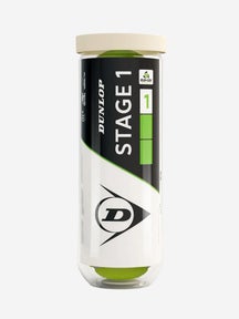 Dunlop Stage 1 Green Tennis 3 Ball Pack 
