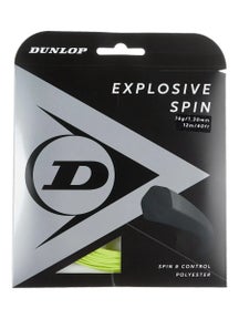 Dunlop Explosive Spin 1.30mm Tennissaite (Gelb) - 12m Set