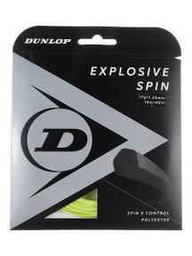 Dunlop Explosive Spin 1.25mm Tennissaite (Gelb) - 12m Set