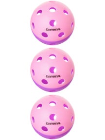 Gamma Pickleball Indoor Two-Tone Training Balls 3-Pack