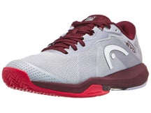 HEAD Sprint Evo 4.0 AC Light Grey/Red Men's Shoes