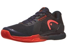 HEAD Sprint Pro 4.0 Clay Dark Blue/Red Men's Shoes