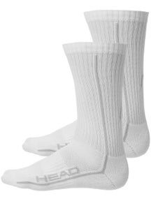 HEAD Performance Crew 2-Pack Socks White