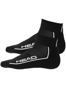 HEAD Performance Quarter 2-Pack Socks Black