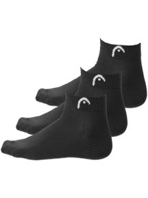 HEAD Training Quarter 3-Pack Socks Black