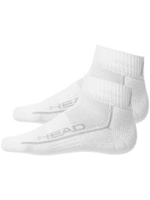 HEAD Performance Quarter 2-Pack Socks White