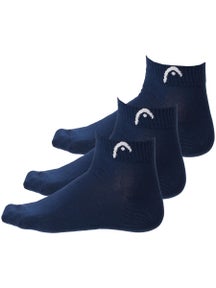 HEAD Training Quarter 3-Pack Socks Navy