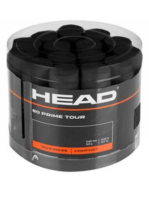 Head Prime Tour Overgrip 60 Pack Black