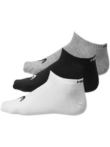 HEAD Training Sneaker 3-Pack Socks Grey/White/Black
