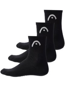 HEAD Training Short Crew 3-Pack Socks Black