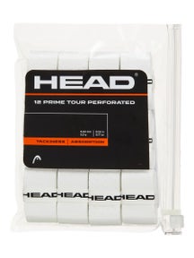 Head Prime Tour Perforated Overgrip 12 Pack White