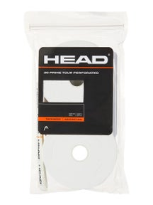 Head Prime Tour Perforated Overgrip 30 Pack White