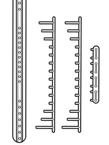 Head Squared Grommet Transparent (TK376)