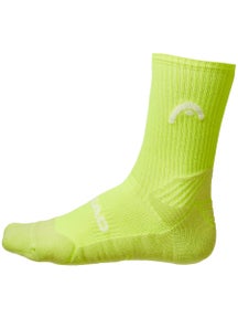 HEAD Tennis Crew 1-Pack Socks Yellow