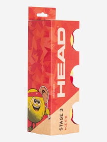 Head TIP Red 3 Ball Bag