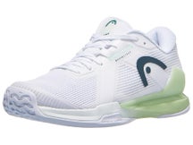 HEAD Sprint Pro 4.0 AC White/Light Green Womens Shoe