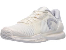 HEAD Sprint Pro 4.0 AC White/Silver Womens Shoe