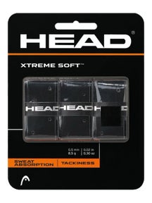 Overgrip HEAD XtremeSoft Conf. da 3 - Nero