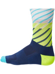 Incylence Running HC Diagonals Navy Canary Socks