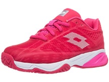 Lotto Mirage 300 ALR Fuchsia/White Junior Shoe