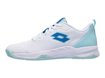 Lotto Mirage 700 AC All White/Pacific Blue Women Shoe
