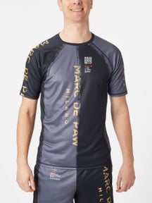 Marc De Paw Men's Color-Blocked Grey Top