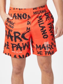 Marc De Paw Men's Milano Orange Brush 7" Short