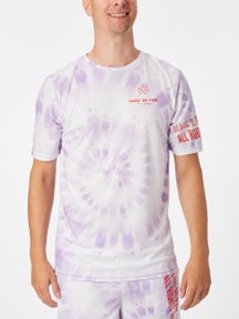 Marc De Paw Men's Tie-Dye Lavender Top