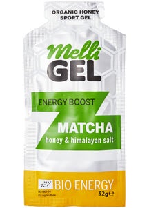 MelliGel Organic Honey Sport Gel (1x 32g) Matcha