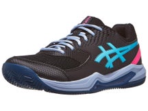Asics Gel Dedicate 8 Padel Black/Aqua Men's Shoes
