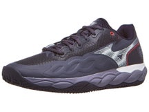 Mizuno Wave Enforce Court Clay Grey/White/Blue Men Shoe