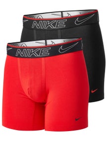 Nike Men's Elite Cotton Stretch 2-Pack Boxer Brief - Bk