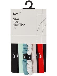 Nike Flex Hair Tie 8PK Mint/Pink/Red