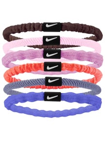 Nike Flex Hair Tie 6PK Purple/Red/Pink
