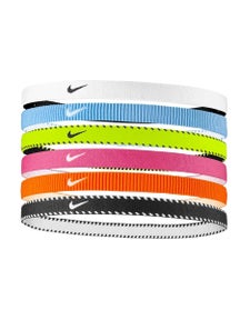 Nike Flex Hairbands 6PK Pink/Blue/Green