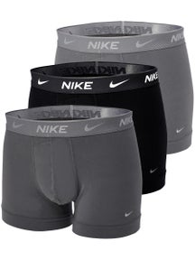 Nike Men's Cotton Stretch 3-Pack Trunk - Bk/Gy