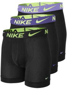 Nike Men's Elite Breathe 3-Pack Boxer Brief - Black