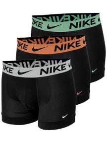 Nike Men's Elite Breathe 3-Pack Trunk - Black