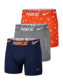 Nike Men's Essential Micro LE 3-Pack Trunk - Org/Blue