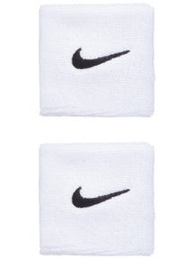 Nike Swoosh Singlewide Wristbands White