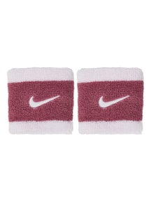 Nike Swoosh Singlewide Wristbands Pink/Lilac