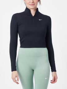 Nike Women's One Fitted 1/4 Zip Longsleeve