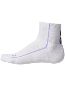 ON Mid Court Tennis Socks White/Bloom