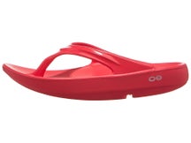 Oofos OOlala Luxe Recovery Flip Women's Neon Berry