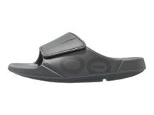 Oofos OOahh Sport Flex Unisex Slide Slate